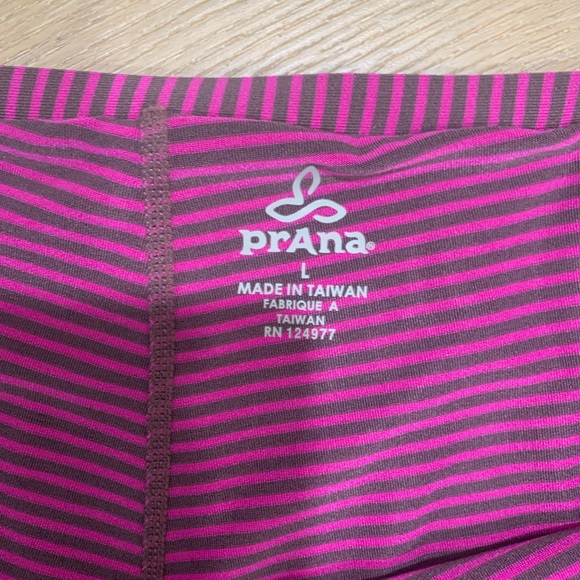 prAna Estella Capri Striped Leggings - Picture 3 of 7